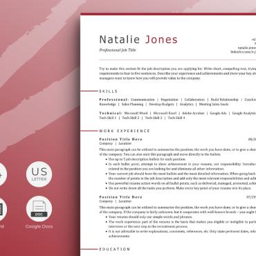 Template Cv Resume Templates 327444