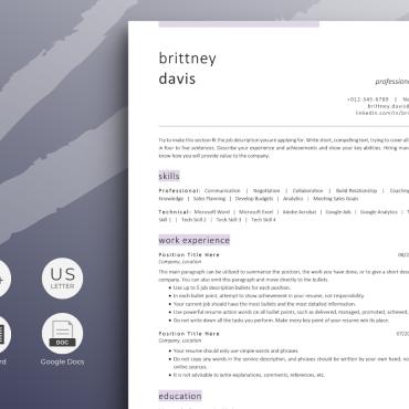 Template Cv Resume Templates 327445