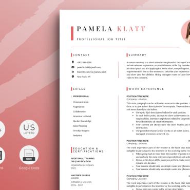 Template Cv Resume Templates 327455