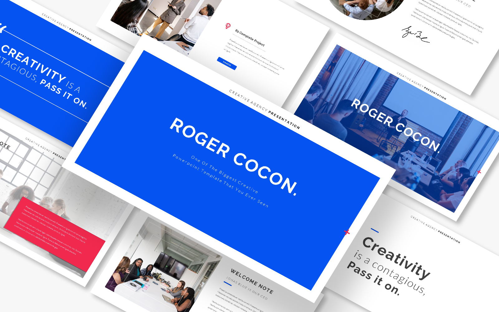 Roger Cocon Creative Keynote Template