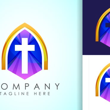 Catholic Christ Logo Templates 327541