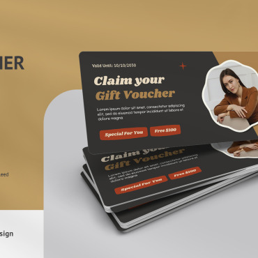 Coupon Template Corporate Identity 327548