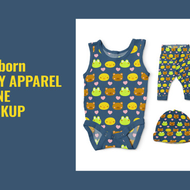 Baby Bodysuit Product Mockups 327778
