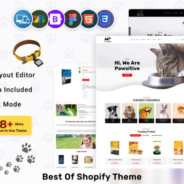 Animal Cat Shopify Themes 327785