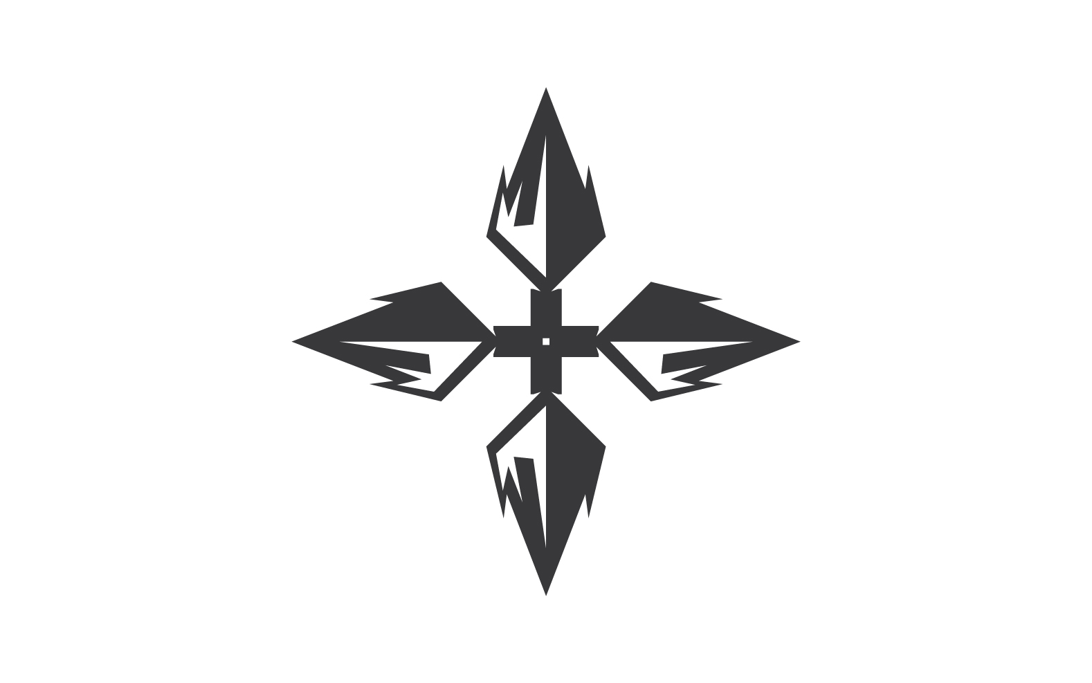 Spear  logo  for element design design vector v49