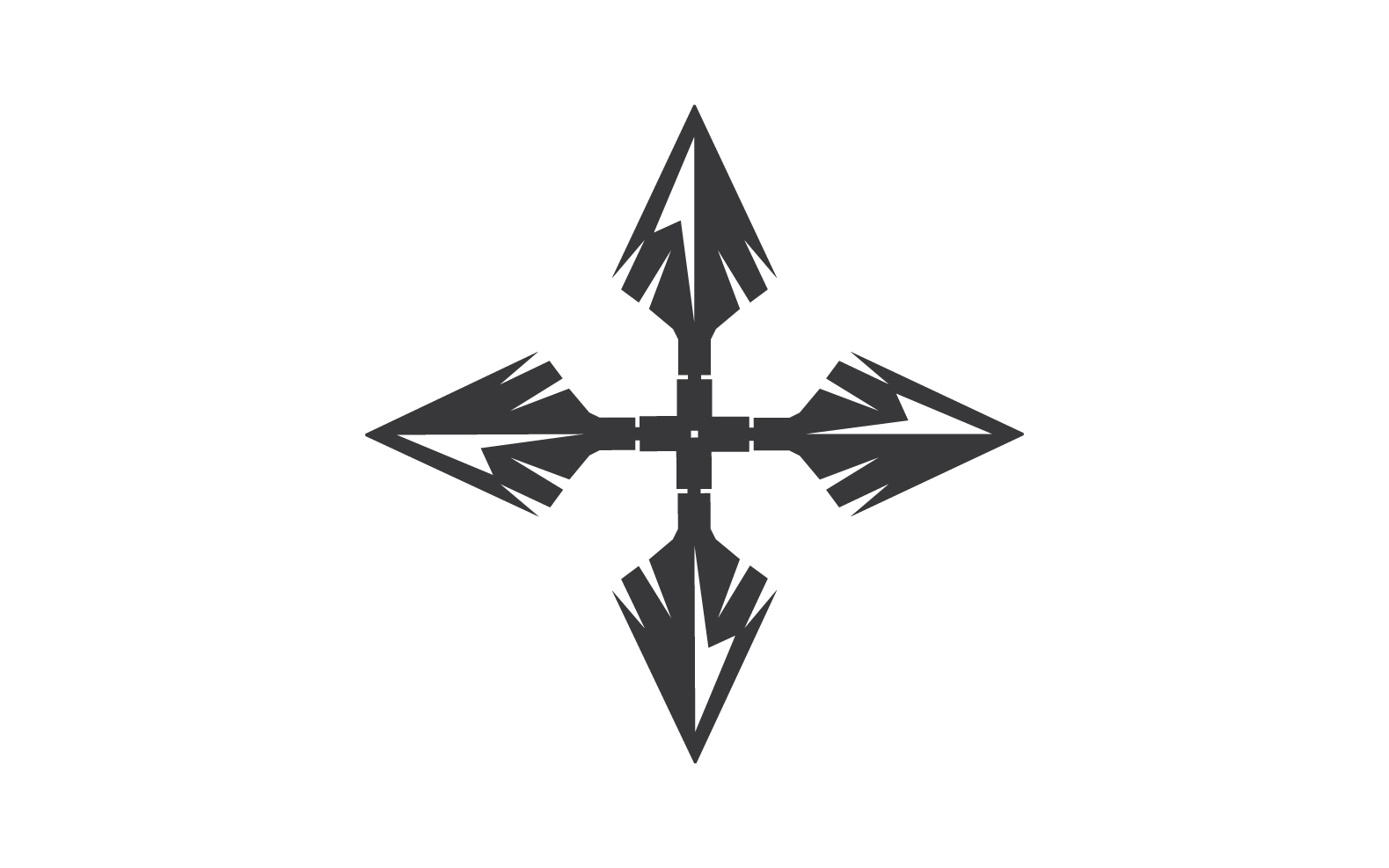 Spear  logo  for element design design vector v50