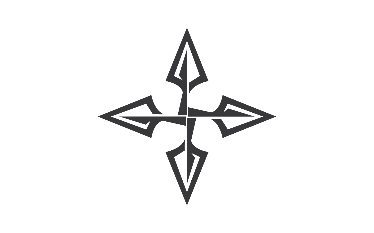 Spear  logo  for element design design vector v53