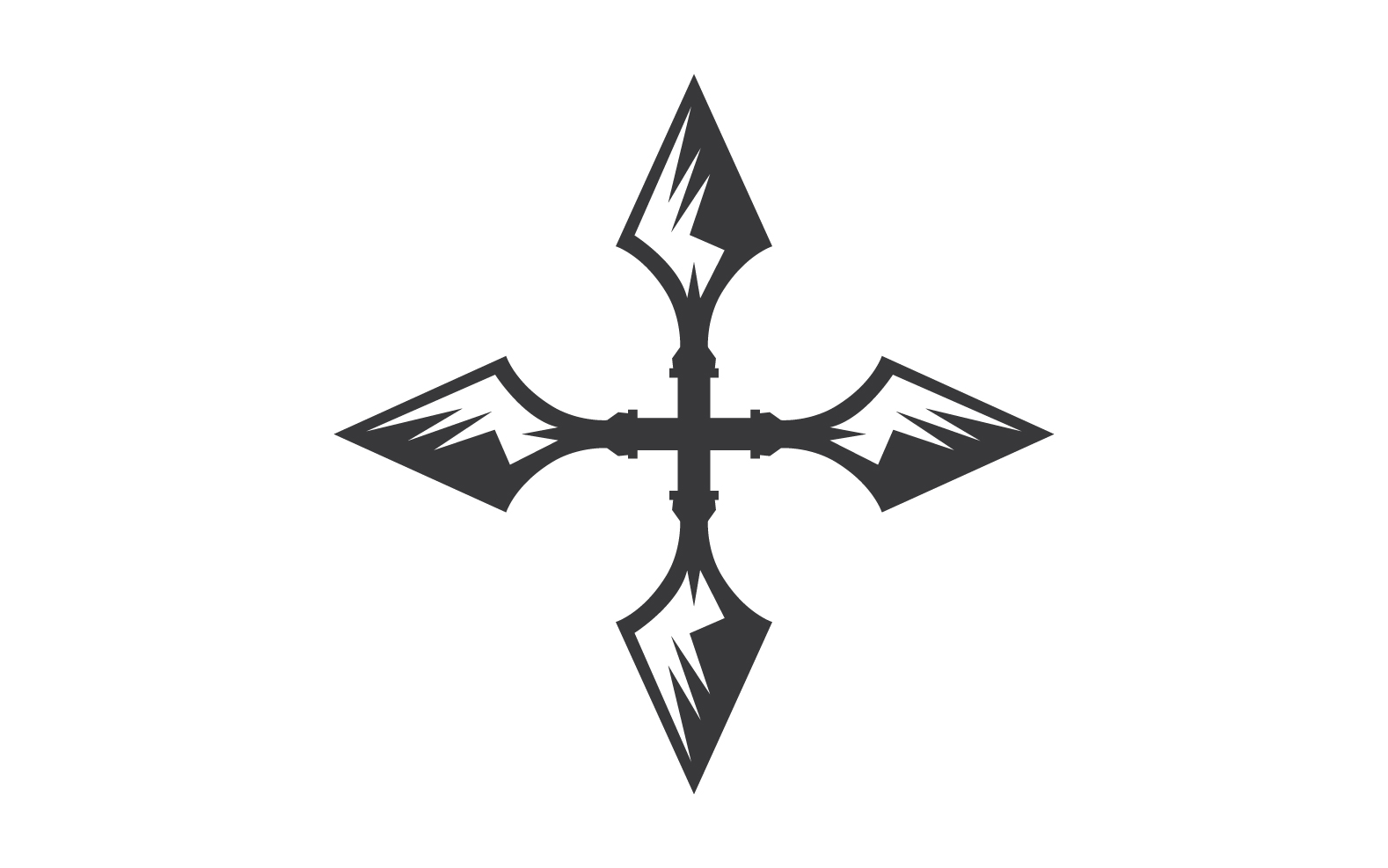 Spear  logo  for element design design vector v54