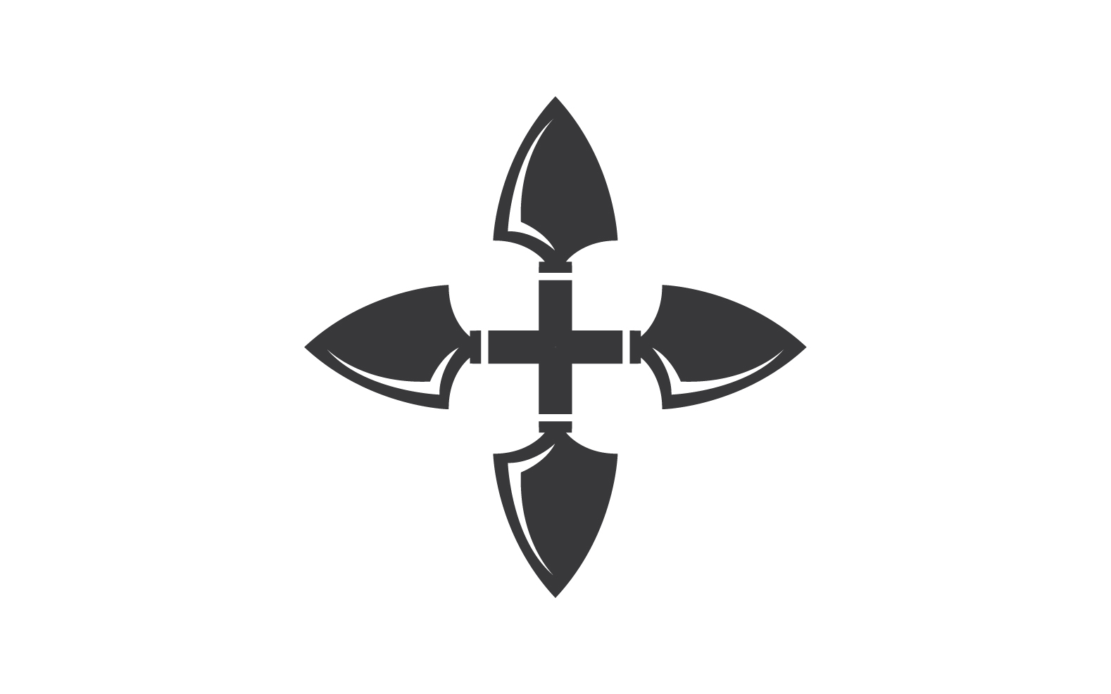 Spear  logo  for element design design vector v55