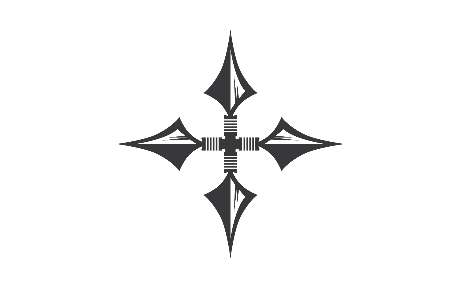 Spear  logo  for element design design vector v59