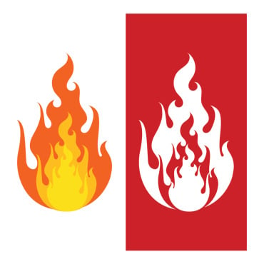 Vector Flame Logo Templates 328073