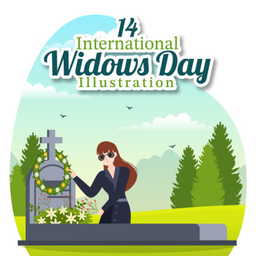 Widows Day Illustrations Templates 328104