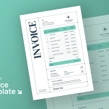 Minimal Invoice Corporate Identity 328120