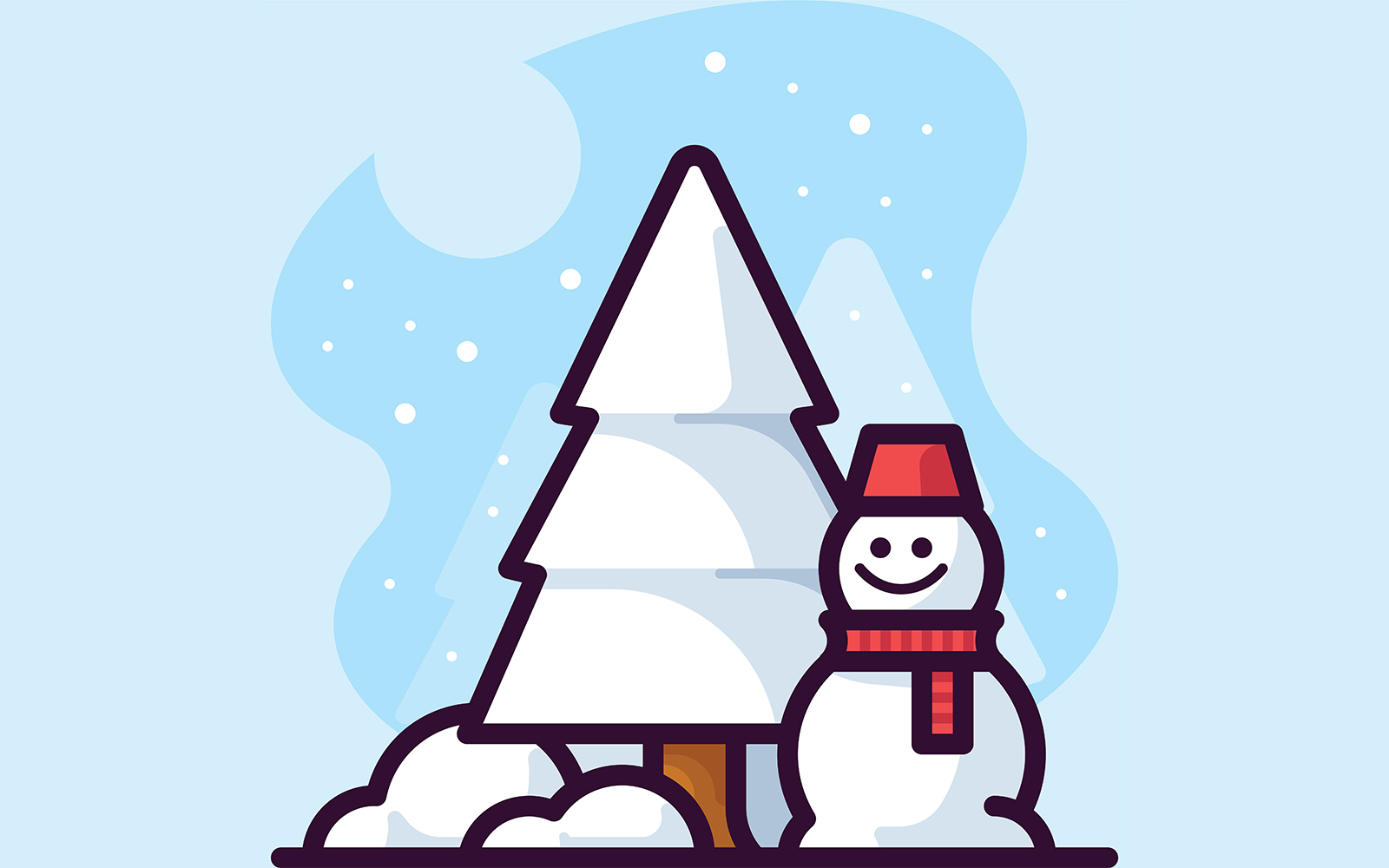 Winter Vector Illustration