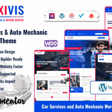 Automobile Automotive WordPress Themes 328159