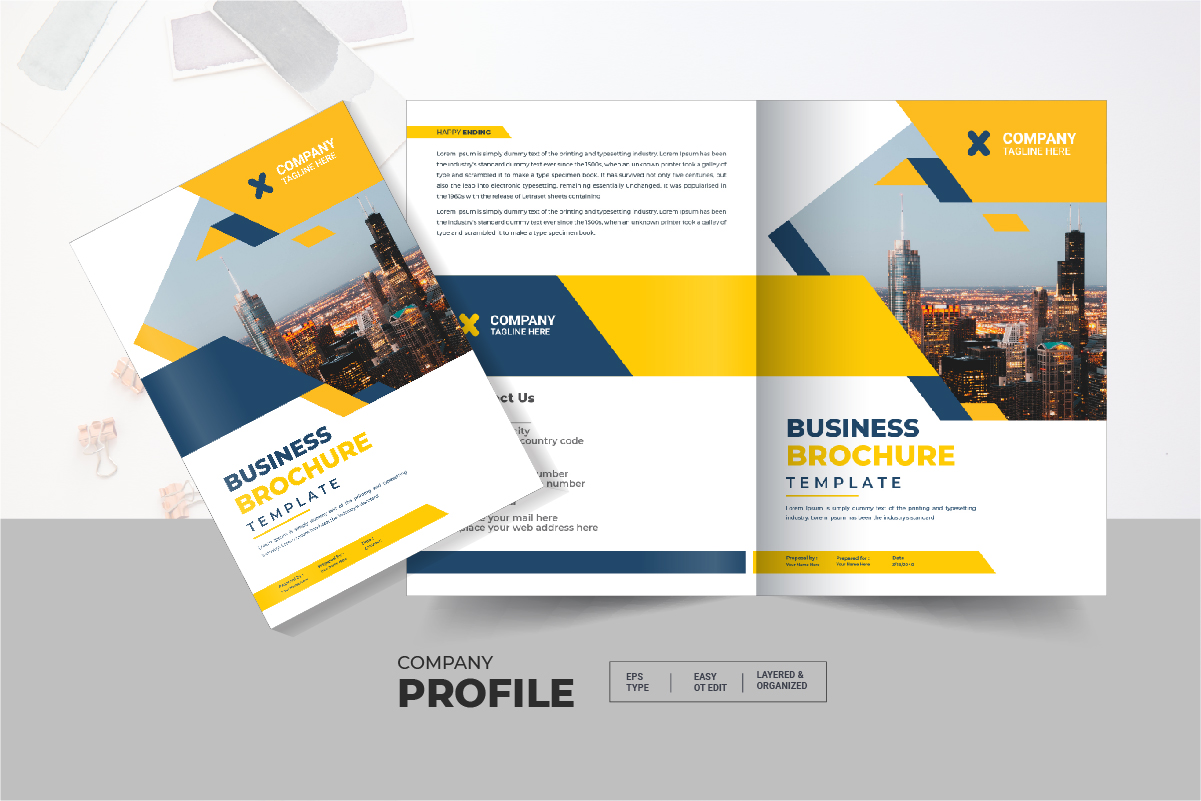 Professional Company brochure Template