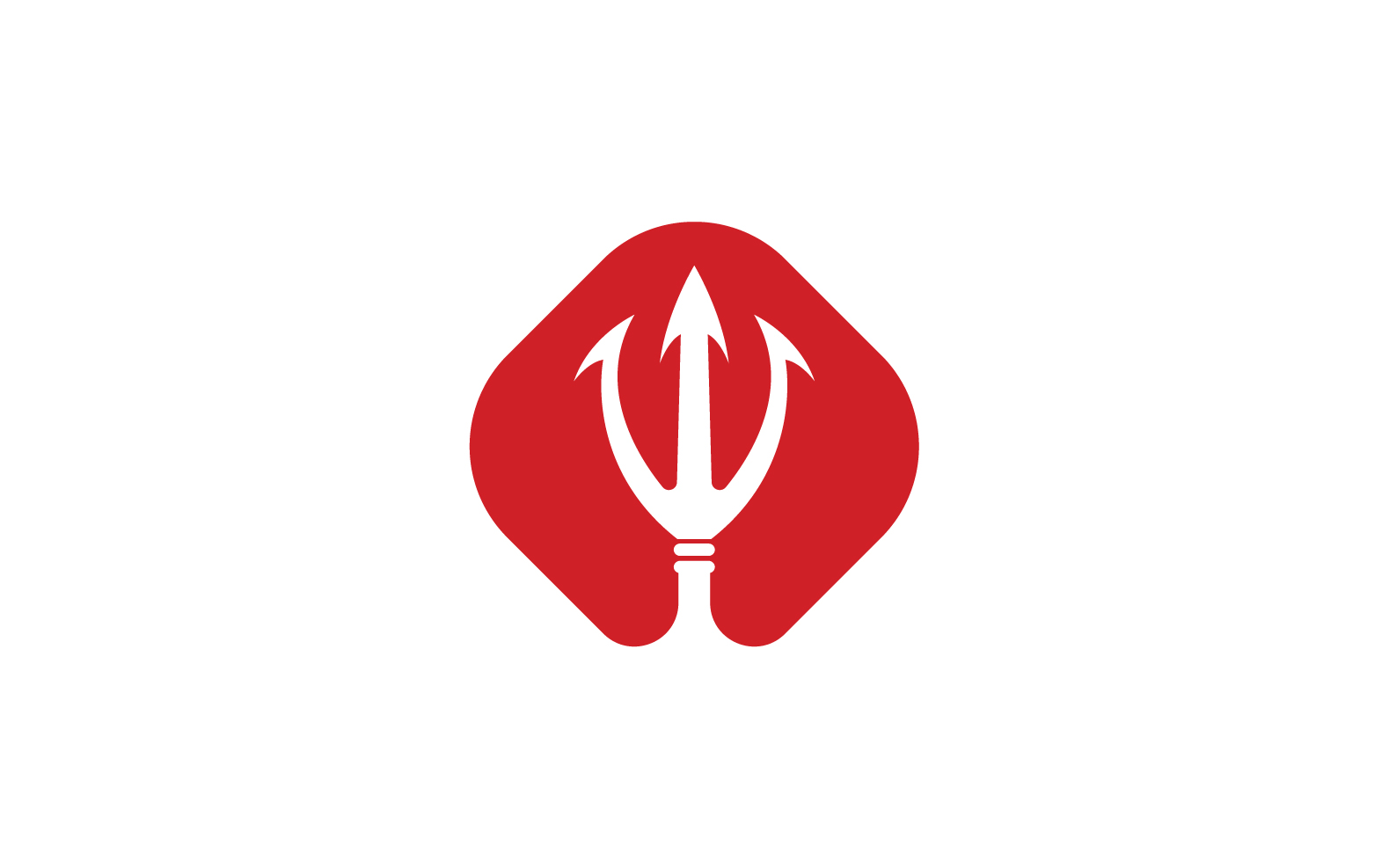 Sword and Magic trident trisula vector logo design element v8