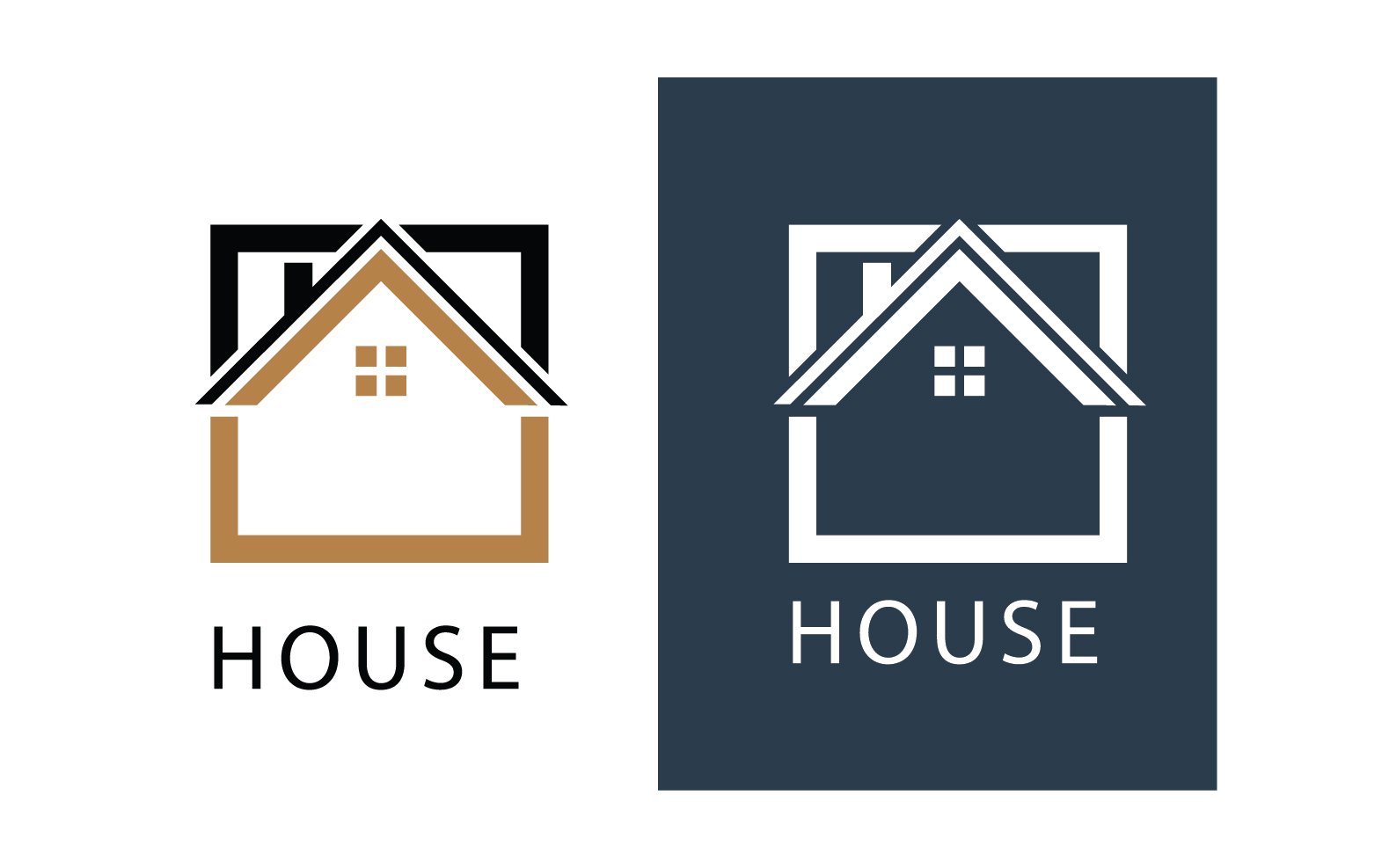 Home house property rental and sell logo vector v10