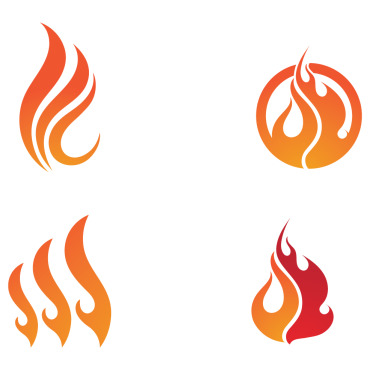 Flame Vector Logo Templates 328331