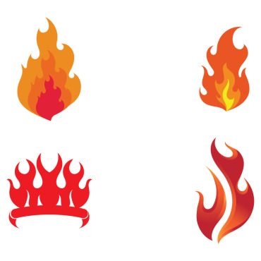 Flame Vector Logo Templates 328332