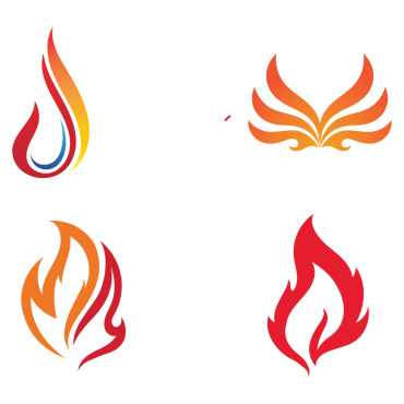 Flame Vector Logo Templates 328333