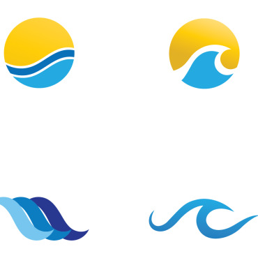 Beach Logo Logo Templates 328613