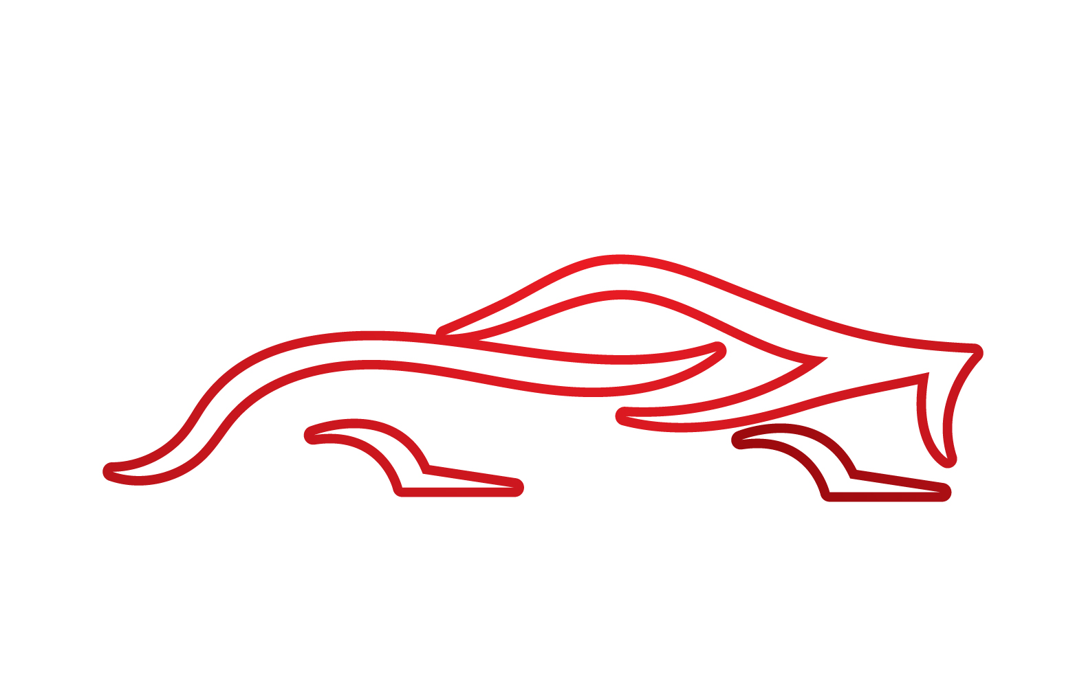 Cars sport line automotive logo vector design v8