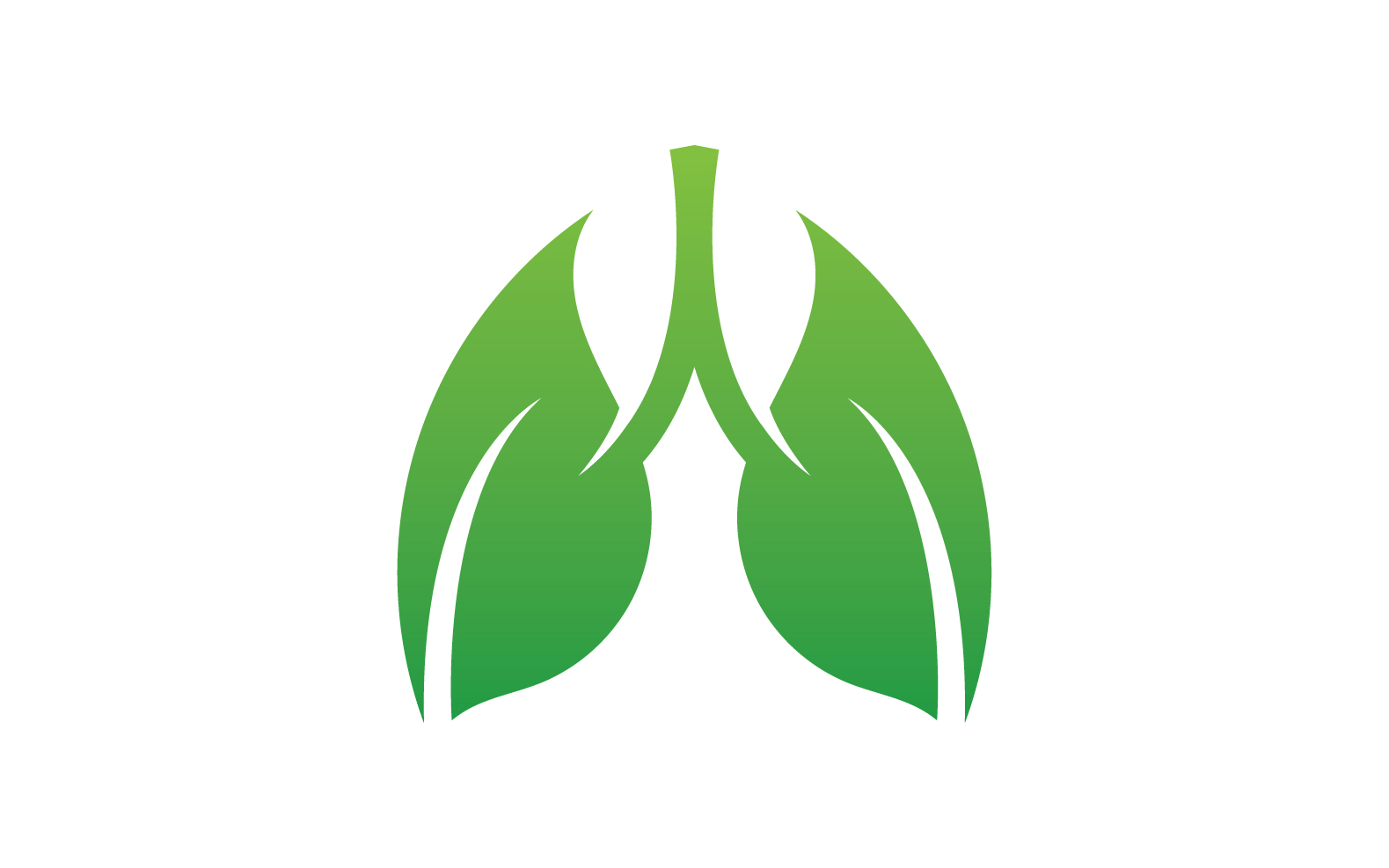 Health lungs logo and symbol vector v10