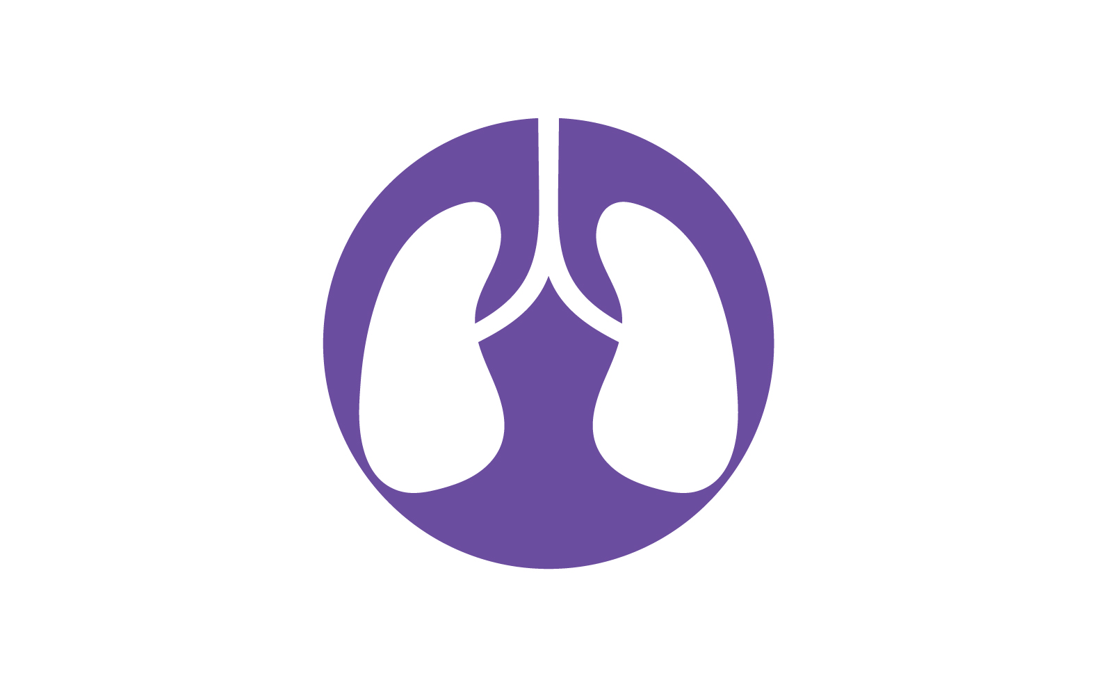 Health lungs logo and symbol vector v30