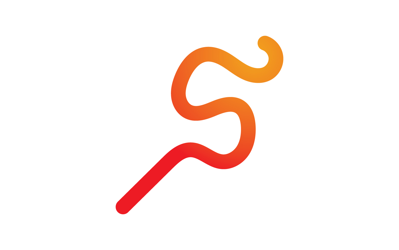 S letter icon logo vector design v5