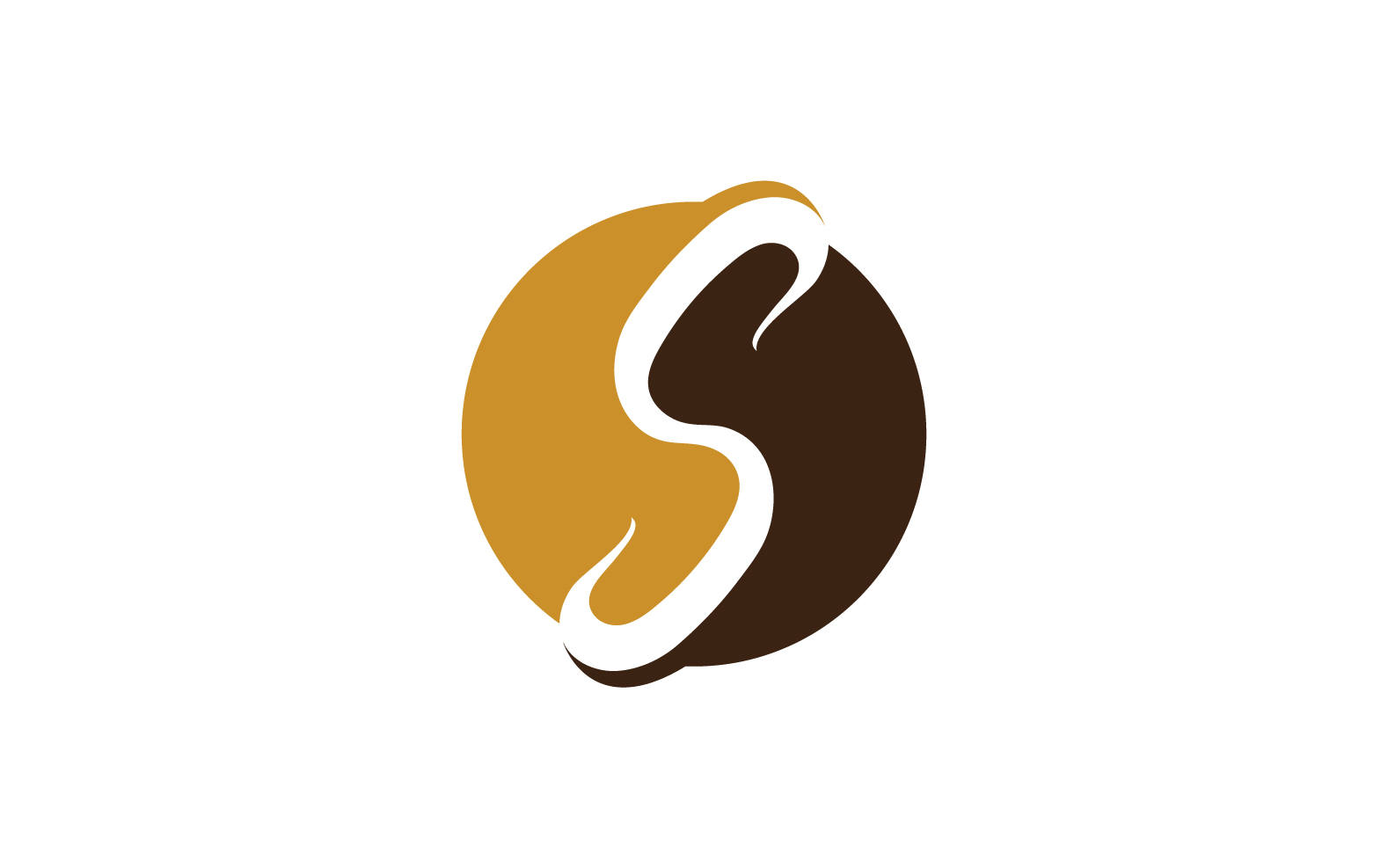 S letter icon logo vector design v21
