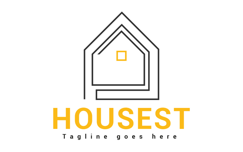 Housest real estate logo design
