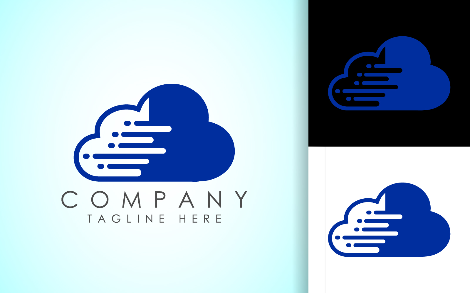 Cloud logo design vector template9