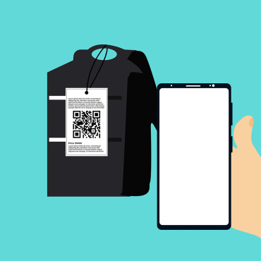 Screen Barcode Stock Video 328956