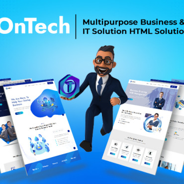 Business Company Website Templates 328981