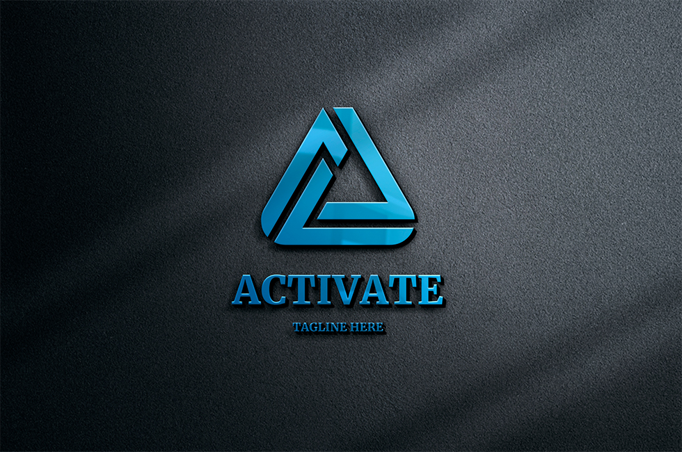 Activate - Letter A Logo Template