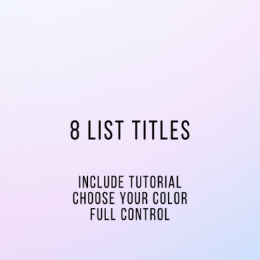 Simple Titles After Effects Templates 329102