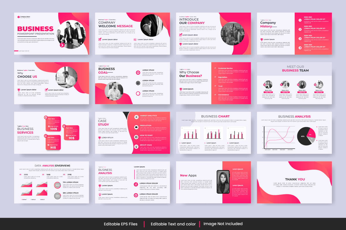 Vector  multipurpose business presentation and business presentation powerpoint template