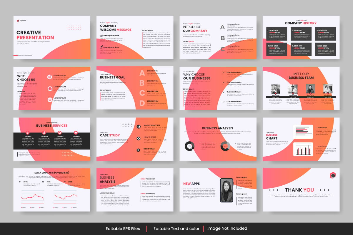 Multipurpose business presentation and business presentation powerpoint template  idea