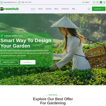 Bamboo Business Responsive Website Templates 329172