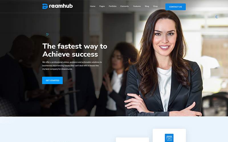 DreamHub Consulting Company HTML5 Template