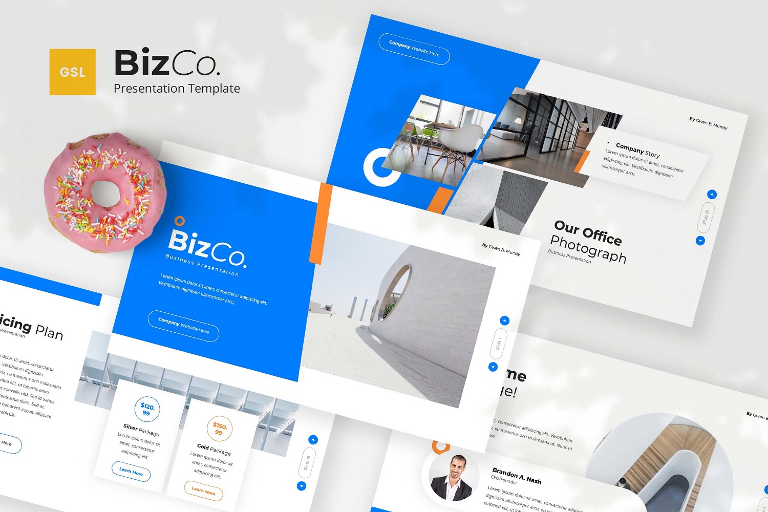 BizCo — Business Google Slides Template