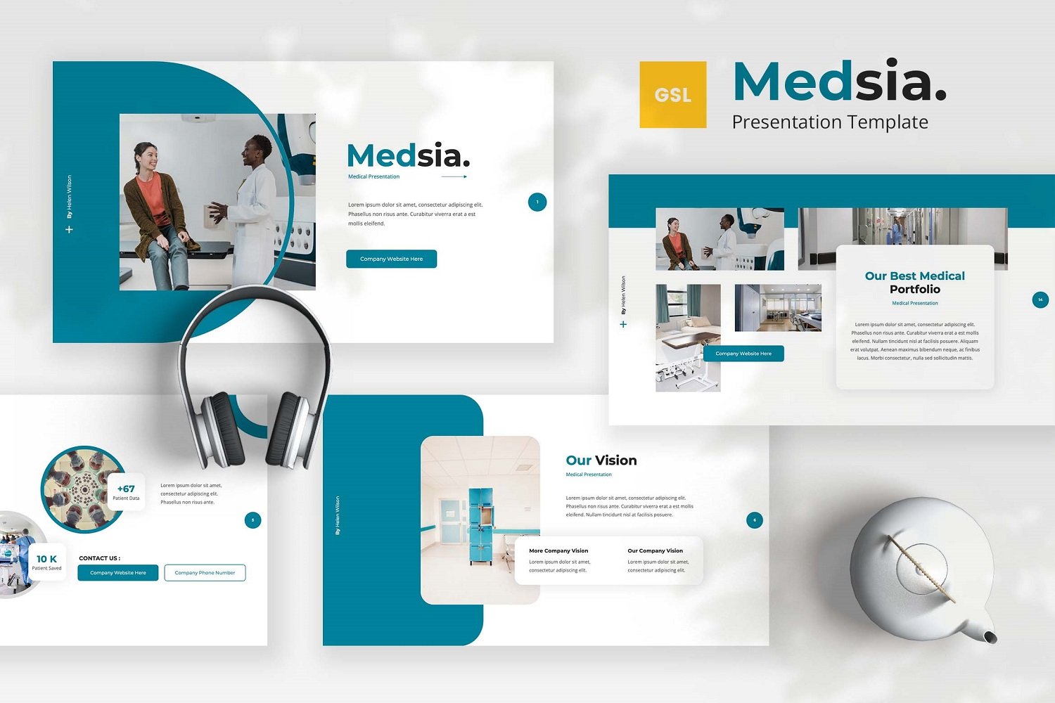 Medsia — Medical Google Slides