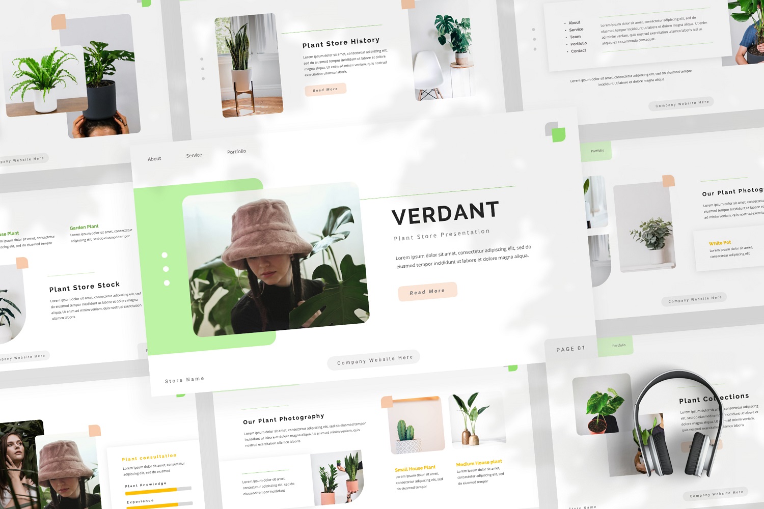 Verdant — Plant Store Keynote Template