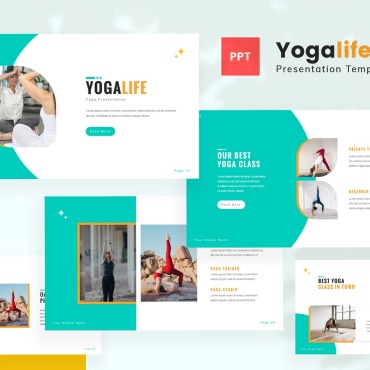 Health Fitness PowerPoint Templates 329262