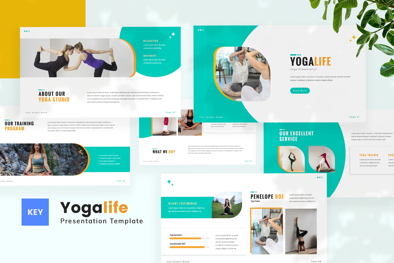 Yogalife — Yoga Keynote Template