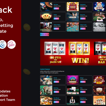 Betting Cards Responsive Website Templates 329352
