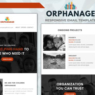 Orphanage Email Newsletter Templates 329354