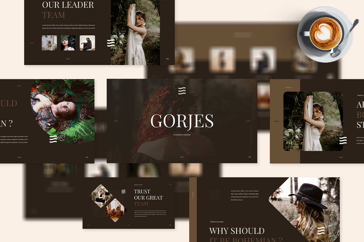 Gorjes - Bohemian Style Google Slides