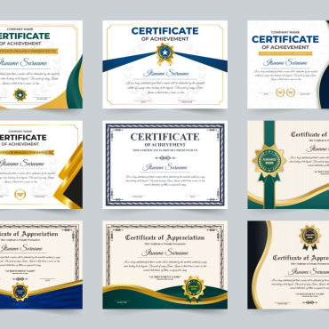 Achievement Certificate Certificate Templates 329528